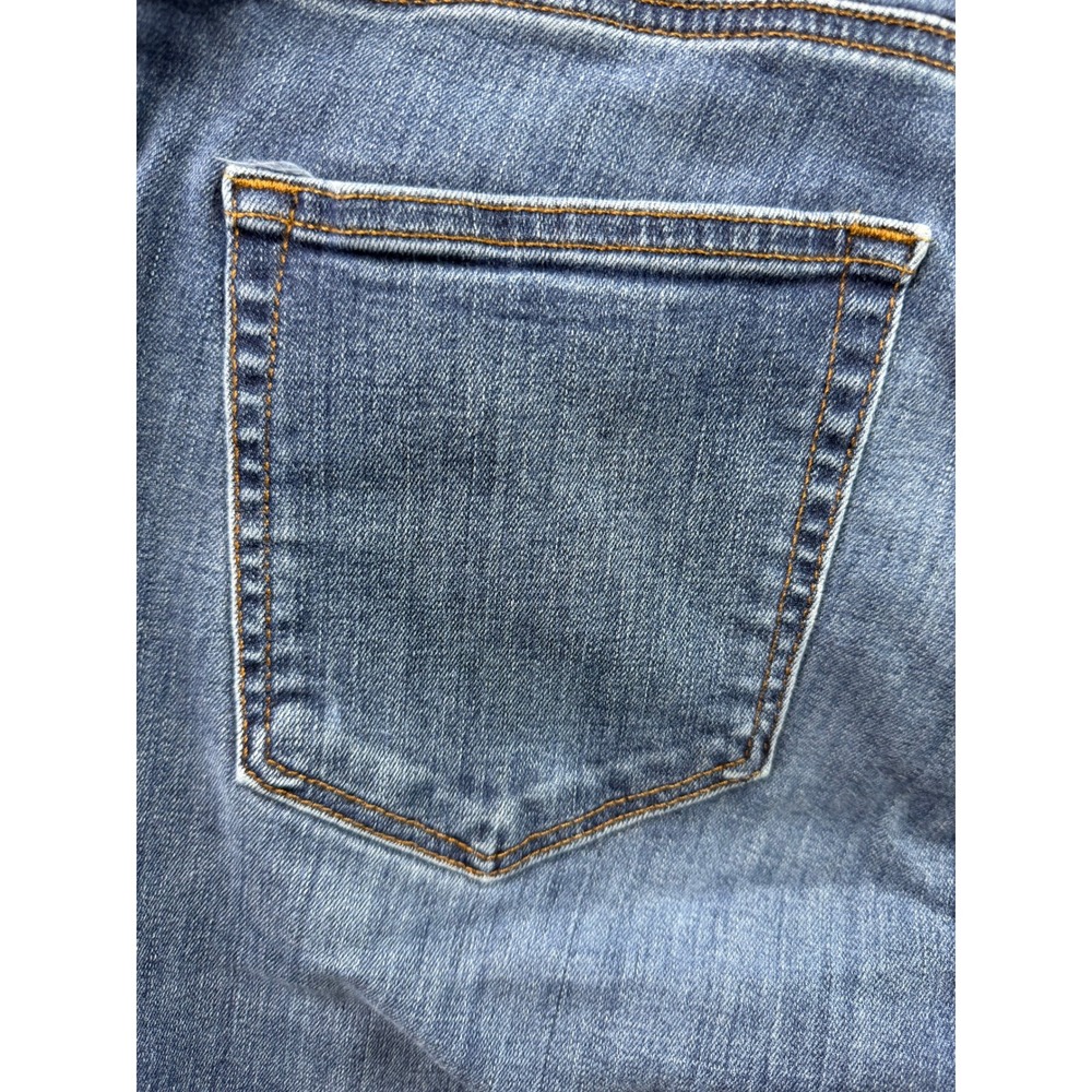 Loft Curvy Skinny Jeans Womens Blue Medium Wash Denim 32x27 - Picture 3 of 11